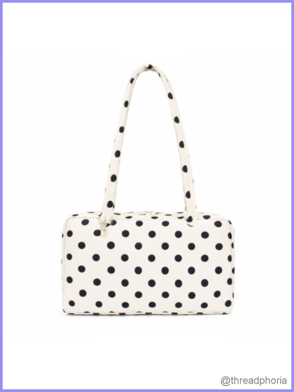 Nylon Bowler Bag Women Everyday Tote with Key Strap Crossbody Handbag